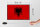 Holzschild Flagge Albanien 30x20cm Retro Flag Albania
