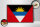 Holzschild Flagge Antigua und Barbuda 30x20cm Retro Flag