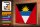 Holzschild Flagge Antigua und Barbuda 30x20cm Retro Flag