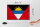 Holzschild Flagge Antigua und Barbuda 30x20cm Retro Flag