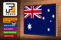 Holzschild Flagge Australien 30x20cm Retro Flag Australia