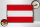 Holzschild Flagge Österreich 30x20cm Retro Flag of Austria