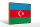 Holzschild Flagge Aserbaidschan 30x20cm Retro Azerbaijan