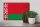 Holzschild Flagge Weißrussland 30x20cm Retro Flag Belarus