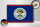 Holzschild Flagge Belizes 30x20cm Retro Flag of Belize