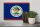 Holzschild Flagge Belizes 30x20cm Retro Flag of Belize