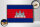 Holzschild Flagge Kambodscha 30x20cm Retro Flag Cambodia