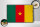 Holzschild Flagge Kamerun 30x20cm Retro Flag of Cameroon