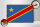 Holzschild Flagge DR Kongo 30x20cm Retro democratic Congo