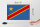 Holzschild Flagge DR Kongo 30x20cm Retro democratic Congo