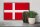 Holzschild Flagge Dänemark 30x20cm Retro Flag of Denmark