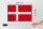 Holzschild Flagge Dänemark 30x20cm Retro Flag of Denmark