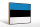 Holzschild Flagge Estland 30x20cm Retro Flag of Estonia