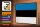 Holzschild Flagge Estland 30x20cm Retro Flag of Estonia