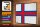 Holzschild Flagge Färöer 30x20cm Retro Flag Faroe Islands