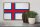 Holzschild Flagge Färöer 30x20cm Retro Flag Faroe Islands