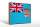 Holzschild Flagge Fidschi 30x20cm Retro Flag of Fiji