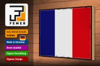 Holzschild Flagge Frankreichs 30x20cm Retro Flag of France
