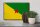 Holzschild Flagge Französisch-Guayanas 30x20cm Retro Flag