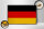 Holzschild Flagge Deutschlands 30x20cm Retro Flag Germany