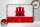Holzschild Flagge Gibraltars 30x20cm Retro Flag Gibraltar