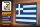 Holzschild Flagge Griechenlands 30x20cm Retro Flag Greece