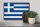 Holzschild Flagge Griechenlands 30x20cm Retro Flag Greece