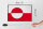 Holzschild Flagge Grönlands 30x20cm Retro Flag Greenland