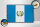 Holzschild Flagge Guatemalas 30x20cm Retro Flag Guatemala
