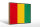 Holzschild Flagge Guineas 30x20cm Retro Flag of Guinea