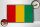 Holzschild Flagge Guineas 30x20cm Retro Flag of Guinea