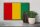 Holzschild Flagge Guineas 30x20cm Retro Flag of Guinea