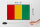Holzschild Flagge Guineas 30x20cm Retro Flag of Guinea