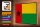 Holzschild Flagge Guinea-Bissaus 30x20cm Retro Guinea