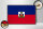 Holzschild Flagge Haitis 30x20cm Retro Flag of Haiti