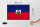 Holzschild Flagge Haitis 30x20cm Retro Flag of Haiti