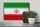 Holzschild Flagge Iran 30x20cm Retro Flag of iran