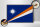 Holzschild Flagge Marshallinseln 30x20cm Retro Flag