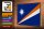 Holzschild Flagge Marshallinseln 30x20cm Retro Flag