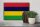 Holzschild Flagge Mauritius 30x20cm Retro Flag Mauritius