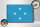 Holzschild Flagge Mikronesiens 30x20cm Micronesia Retro