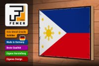 Holzschild Flagge Philippinen 30x20cm Retro Philippines