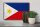 Holzschild Flagge Philippinen 30x20cm Retro Philippines