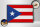 Holzschild Flagge Puerto Ricos 30x20cm Retro Puerto Rico