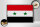 Holzschild Flagge Syriens 30x20cm Retro Flag of Syria