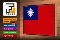 Holzschild Flagge China 30x20cm Retro Flag of Taiwan