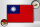 Holzschild Flagge China 30x20cm Retro Flag of Taiwan