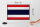 Holzschild Flagge Thailands 30x20cm Retro Flag of Thailand