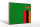 Holzschild Flagge Sambias 30x20cm Retro Flag of Zambia