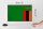 Holzschild Flagge Sambias 30x20cm Retro Flag of Zambia